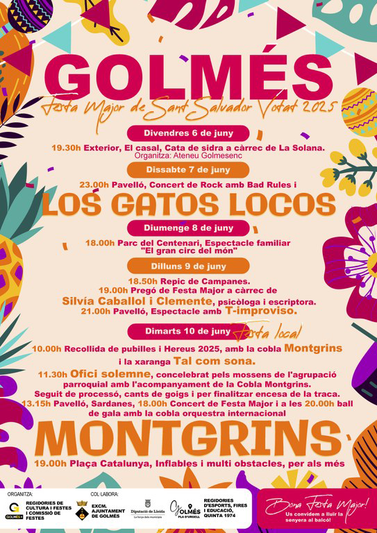 Festa Major de Sant Salvador Votat de Golmés