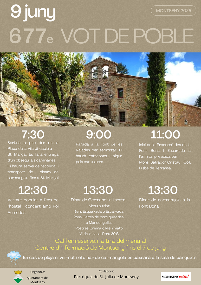 Vot de Poble a Montseny