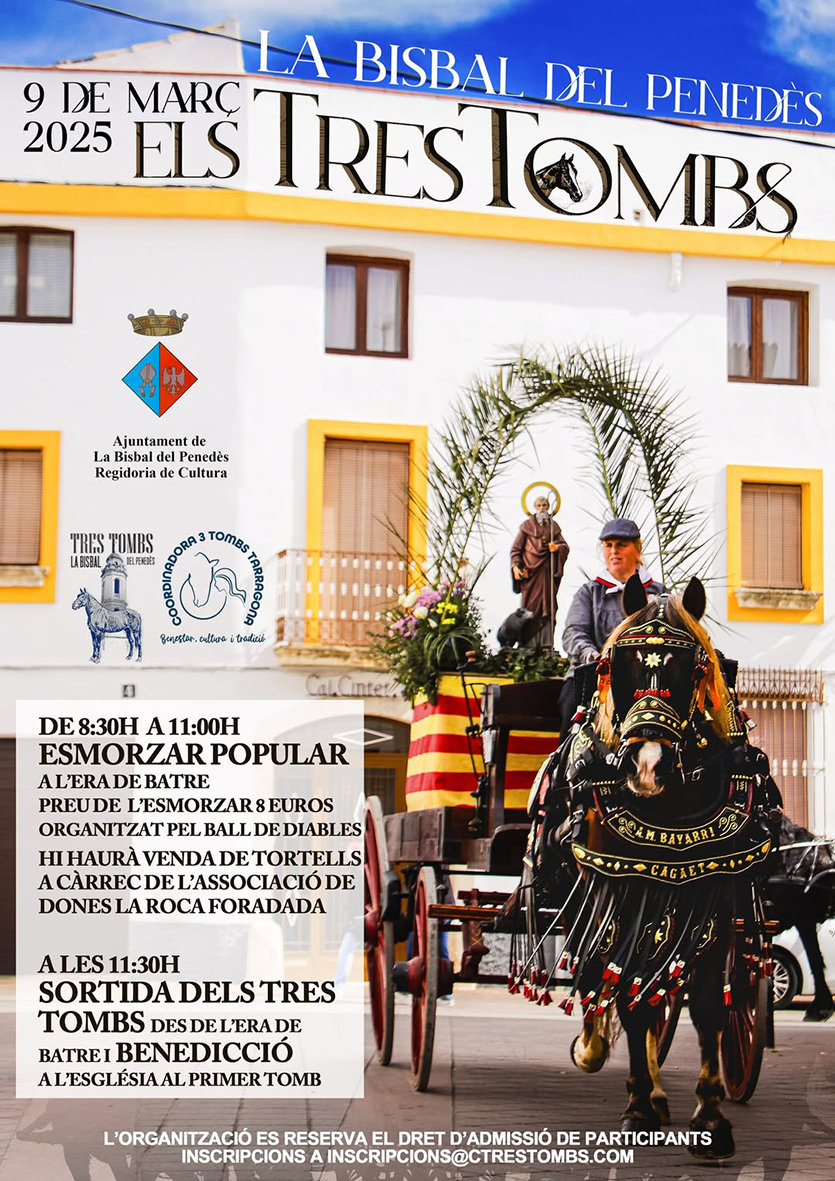 Els Tres Tombs de la Bisbal del Penedès