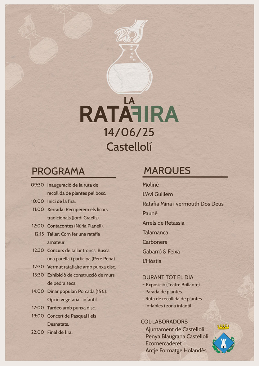 Ratafira, Fira de la Ratafia a Castellolí