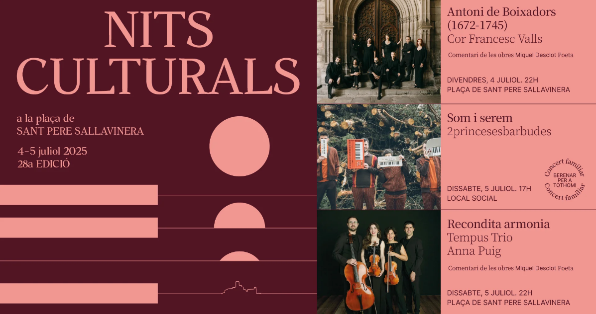 Nits culturals de Sant Pere Sallavinera