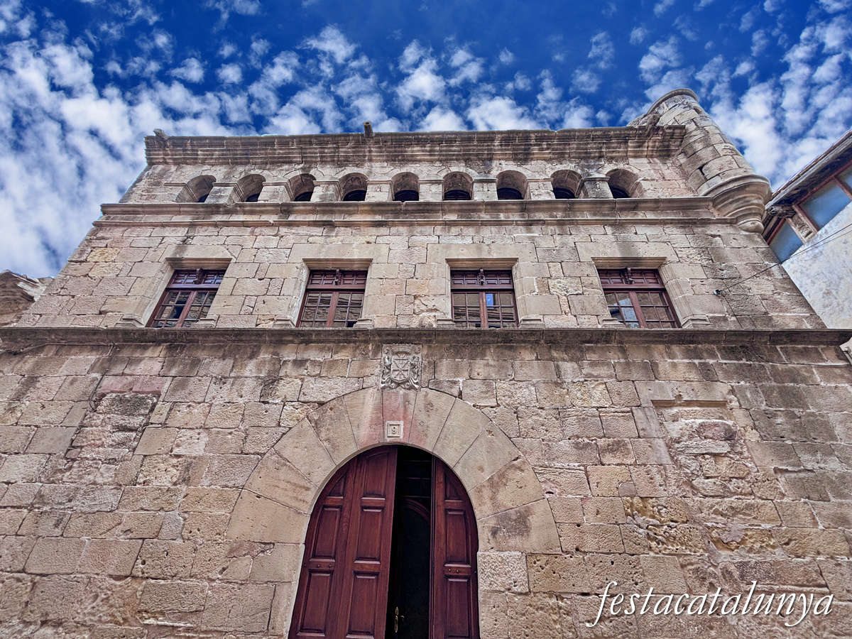 Horta de Sant Joan - Casa de la Comanda, del delme o Membrado 