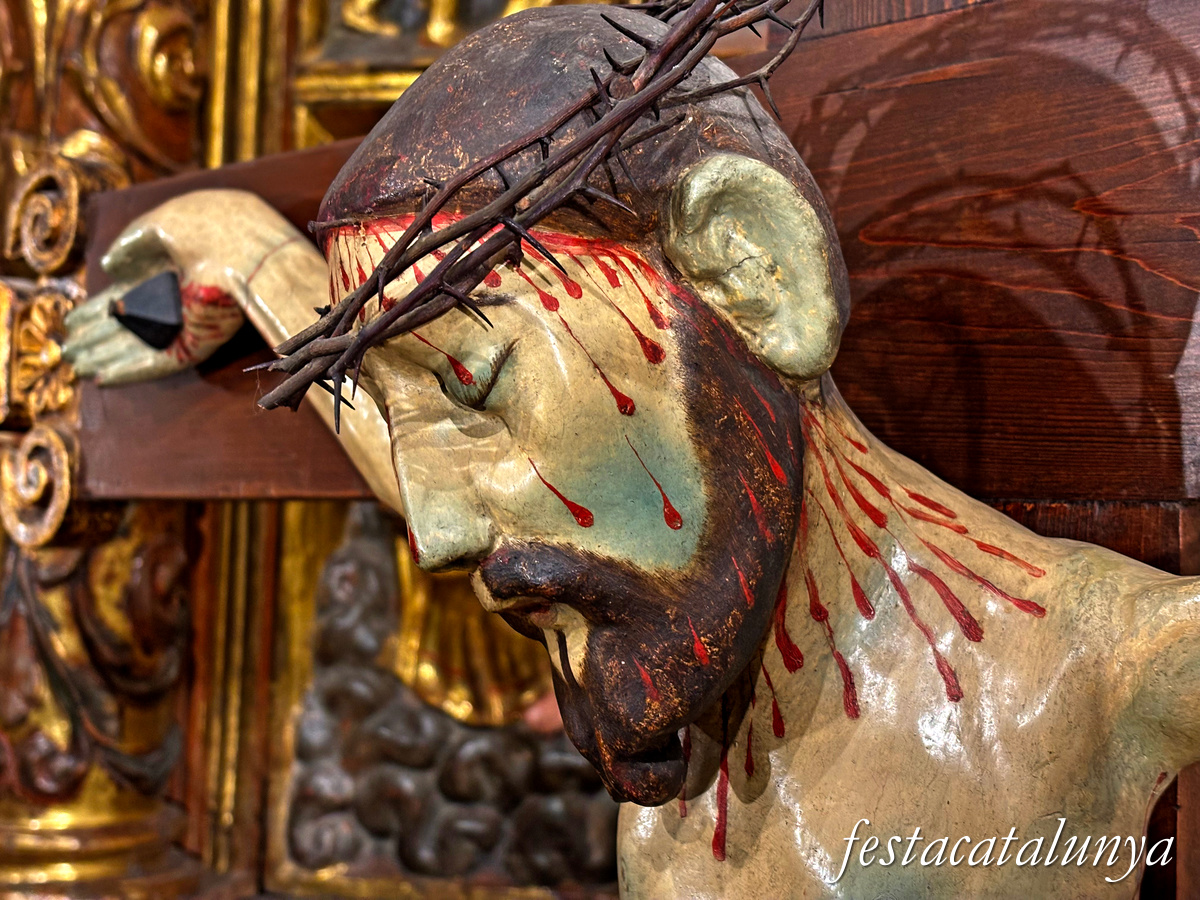 Sant Crist Vell a Santa Maria de la Pobla de Claramunt ***