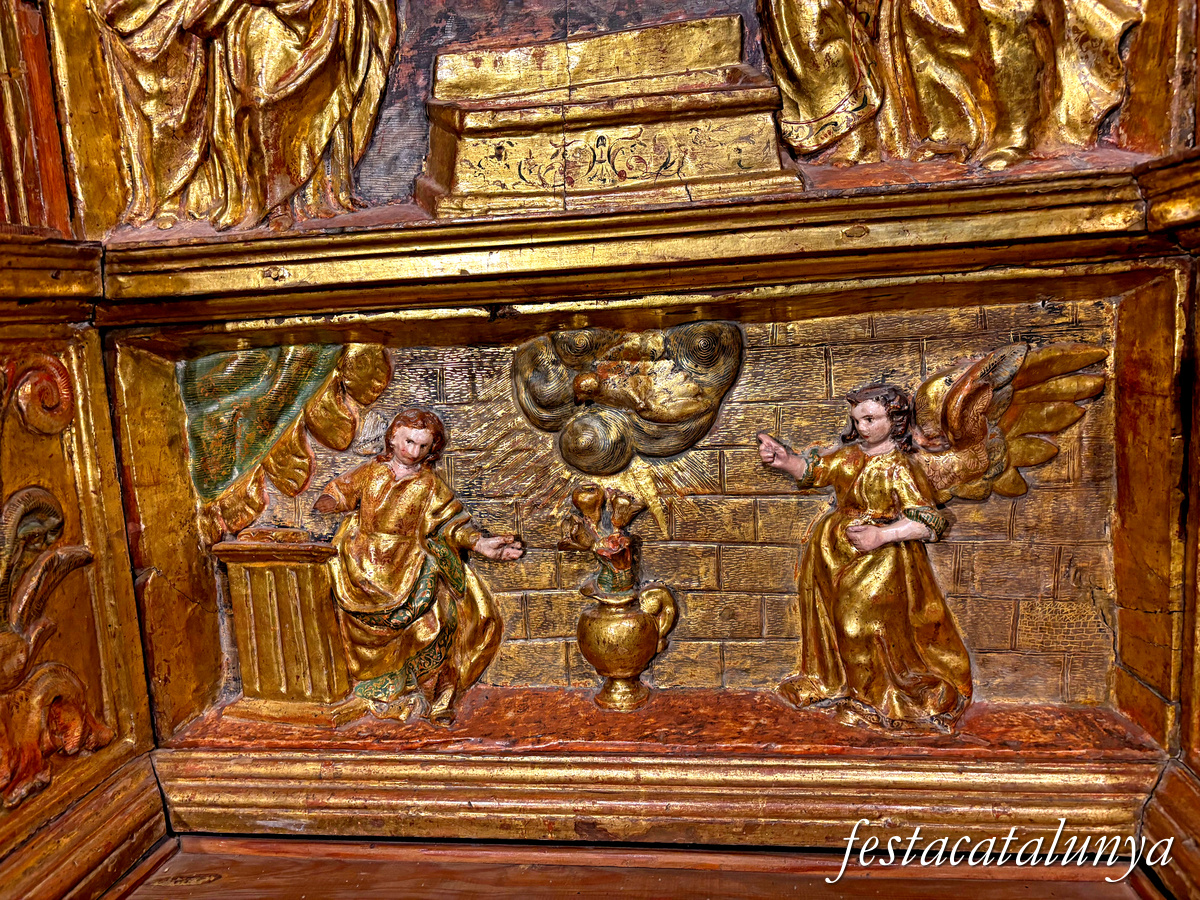 La Pobla de Claramunt - Retaule del Roser de Santa Maria