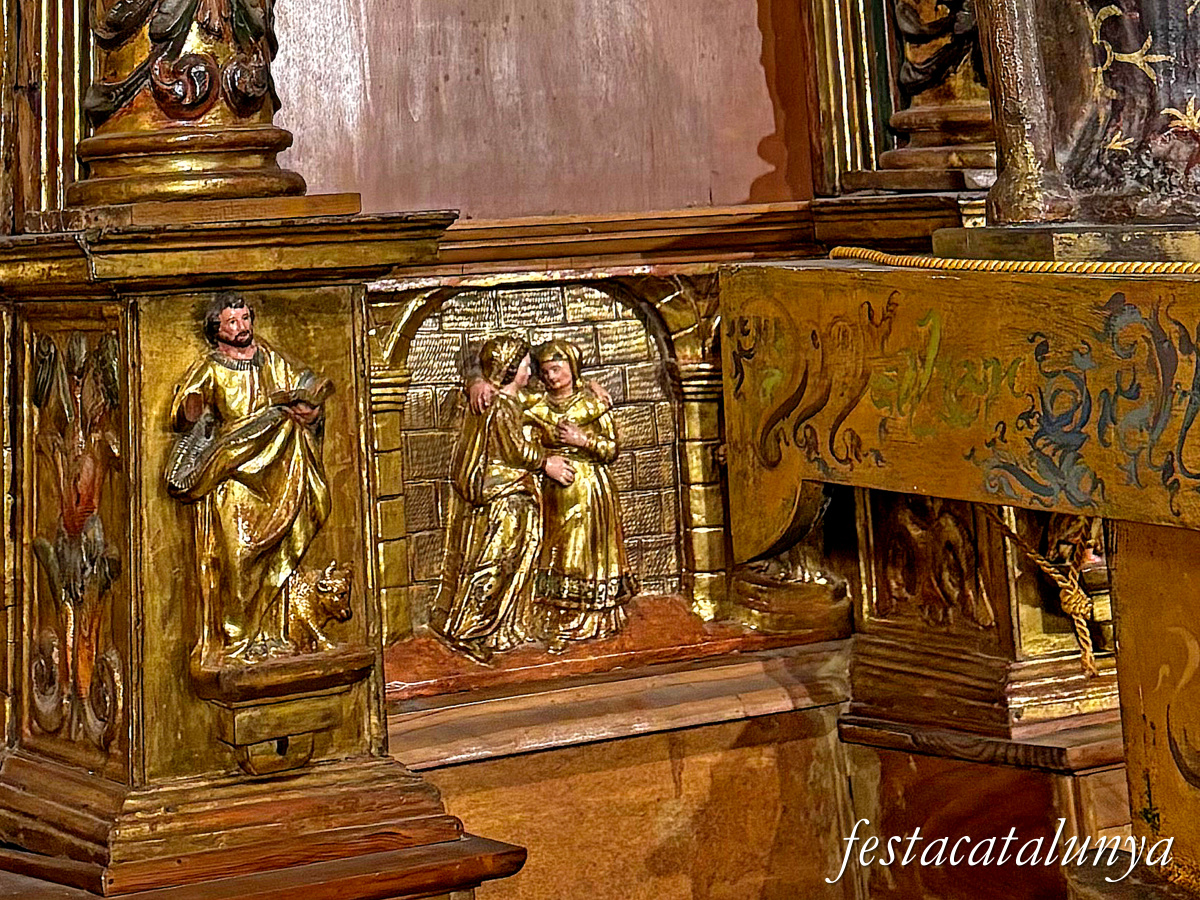La Pobla de Claramunt - Retaule del Roser de Santa Maria