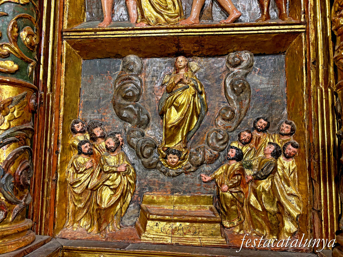 La Pobla de Claramunt - Retaule del Roser de Santa Maria 