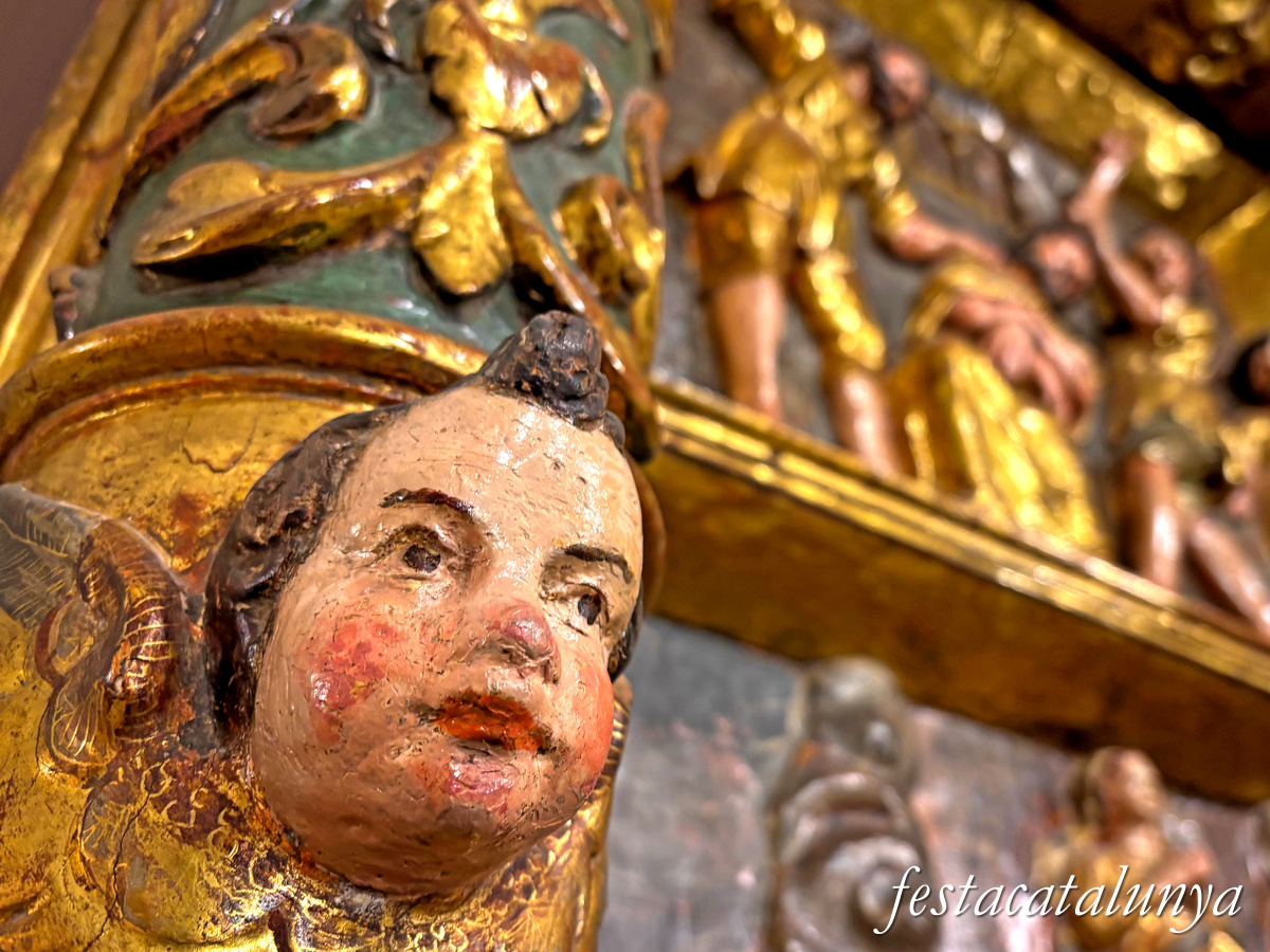 La Pobla de Claramunt - Retaule del Roser de Santa Maria