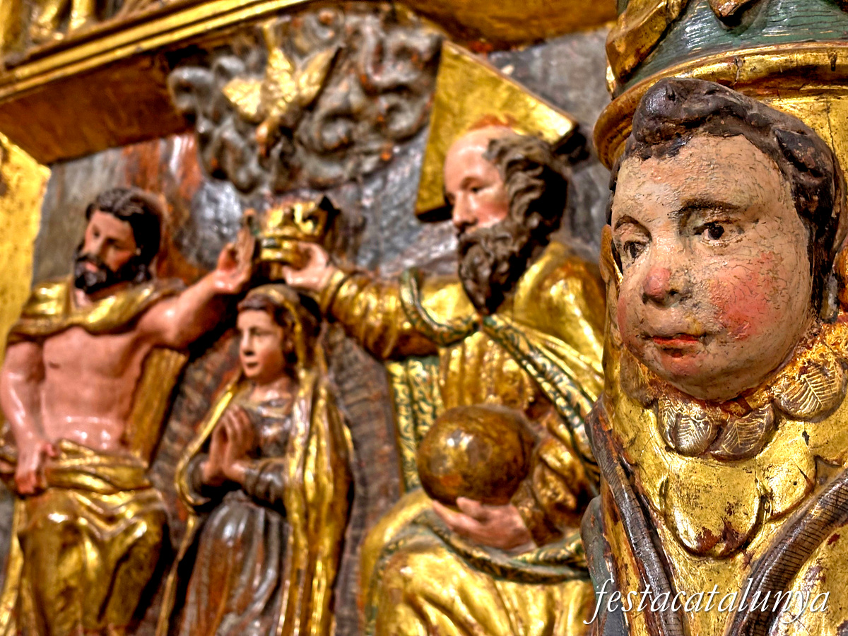 La Pobla de Claramunt - Retaule del Roser de Santa Maria 