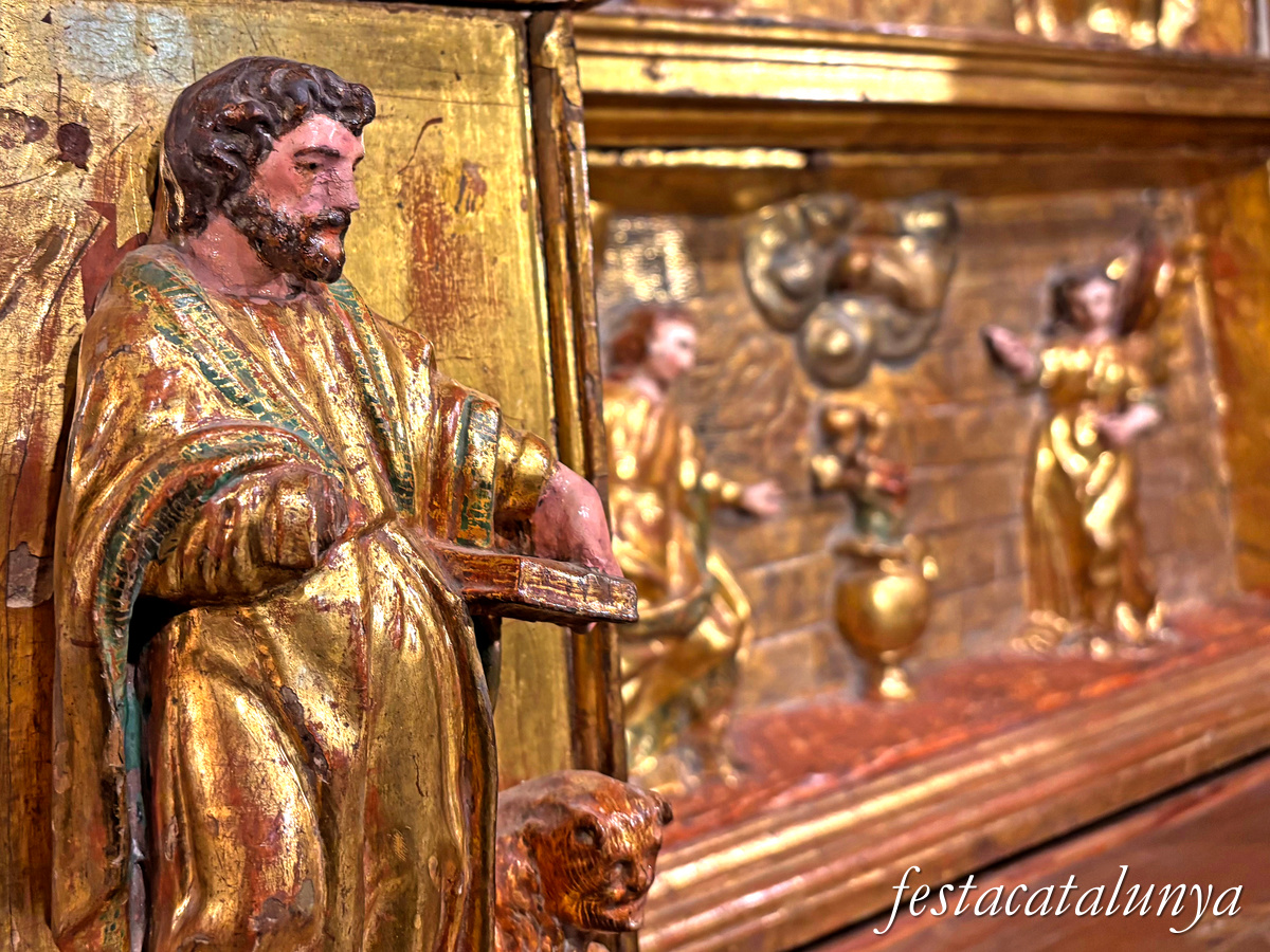 La Pobla de Claramunt - Retaule del Roser de Santa Maria 