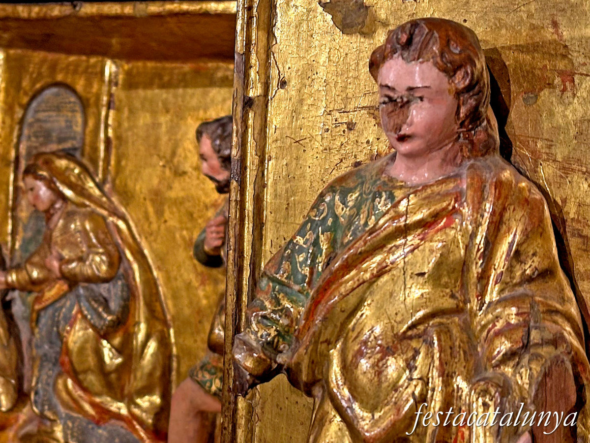 La Pobla de Claramunt - Retaule del Roser de Santa Maria
