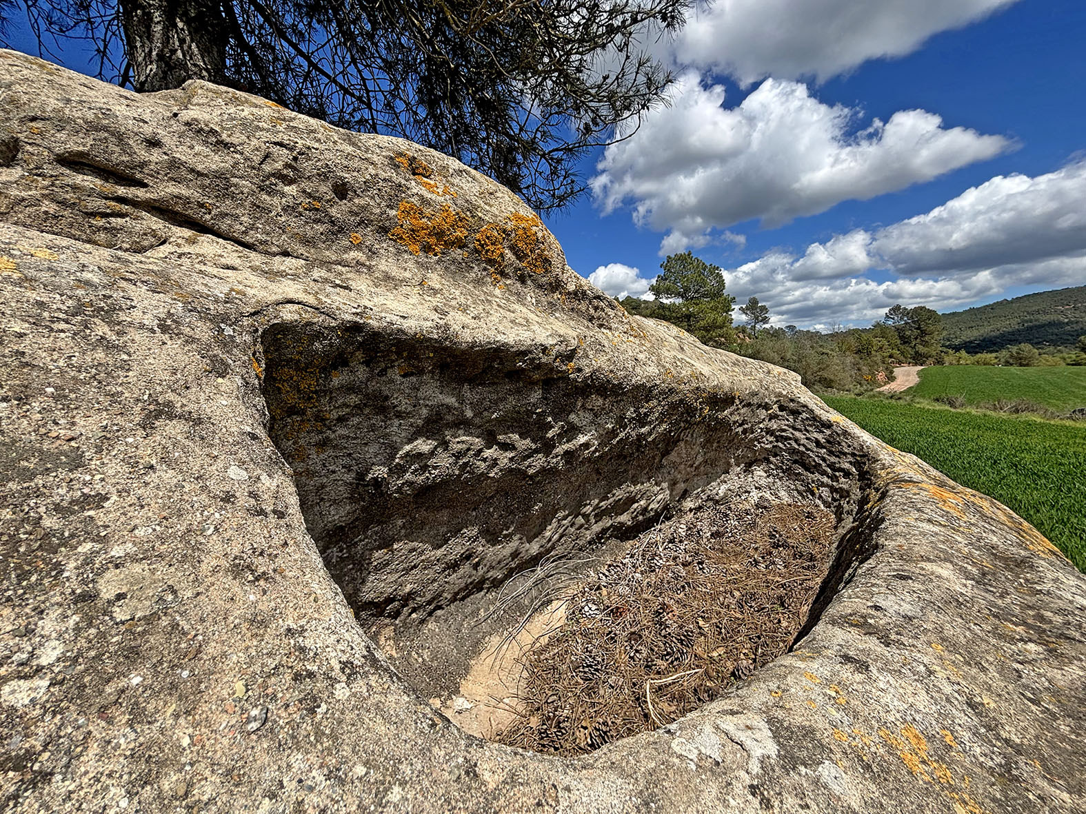 Sepultura del Grauet a Aguilar de Segarra