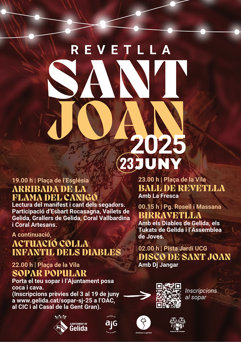 Revetlla de Sant Joan a Gelida