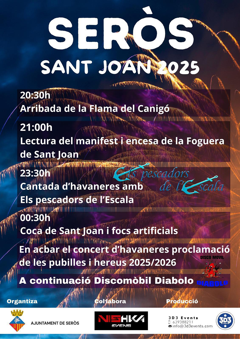 Revetlla de Sant Joan a Seròs