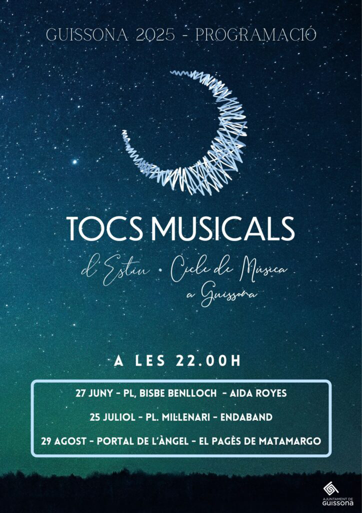 Tocs musicals d'estiu a Guissona