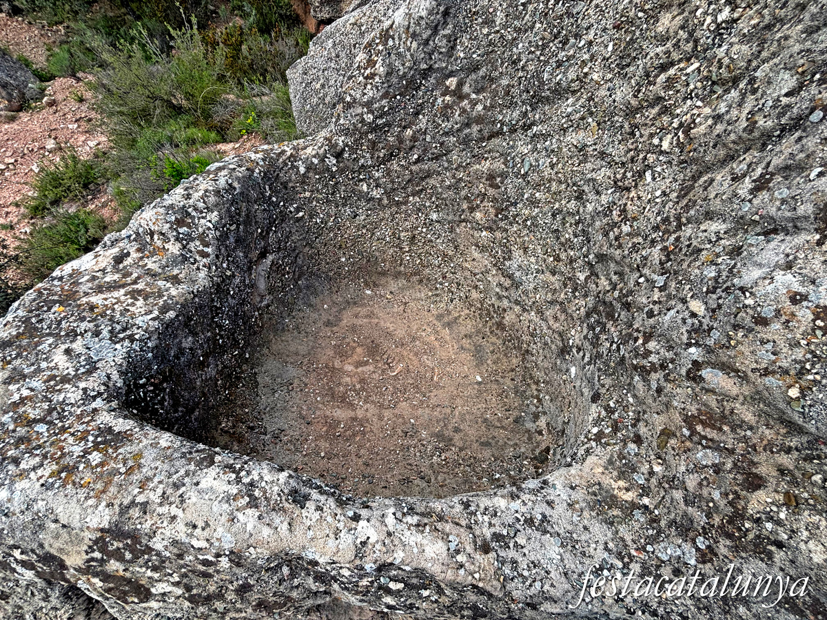 Aguilar de Segarra - Cups del castell de Castellar
