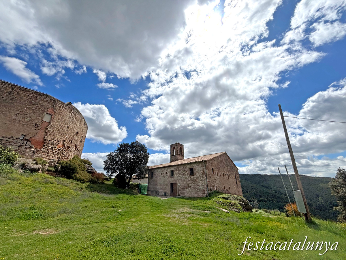 Aguilar de Segarra - Sant Miquel del castell de Castellar 