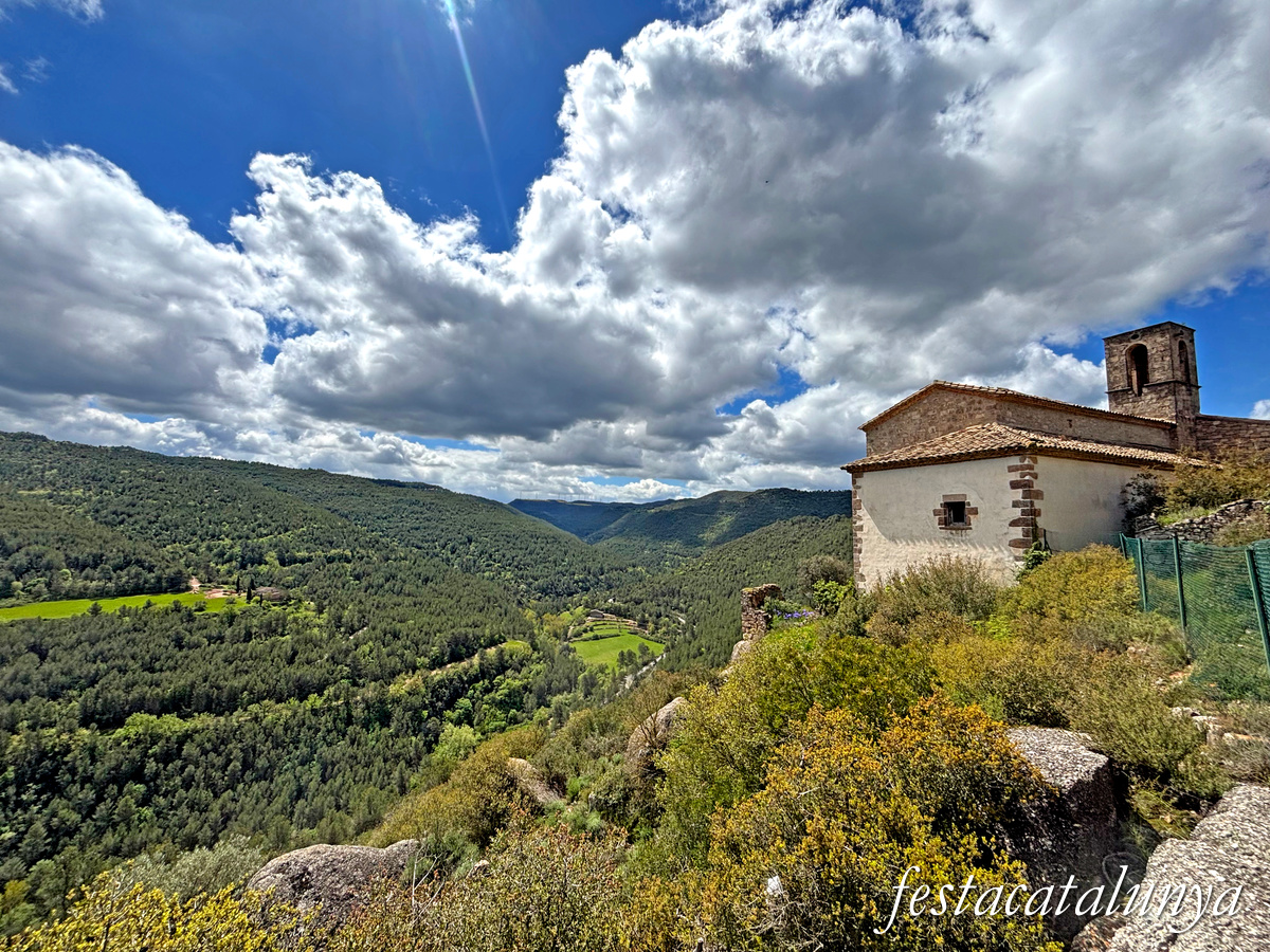 Aguilar de Segarra - Sant Miquel del castell de Castellar 