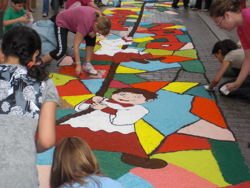 Catifes de Corpus a l'Ametlla de Mar