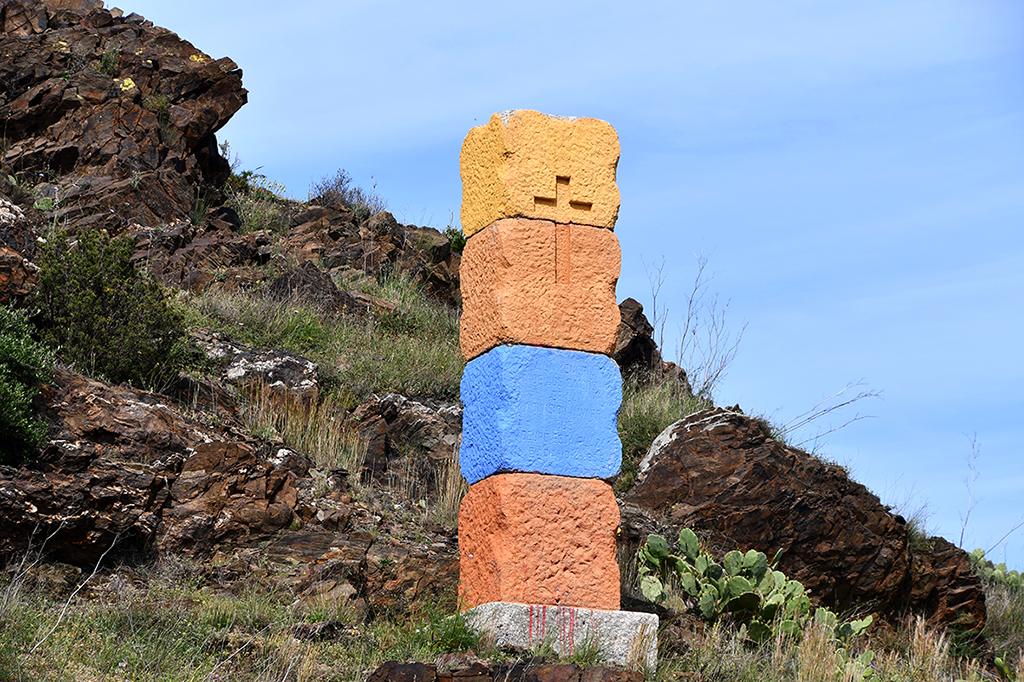 Testimonis del període franquista al Coll dels Belitres de Portbou ***