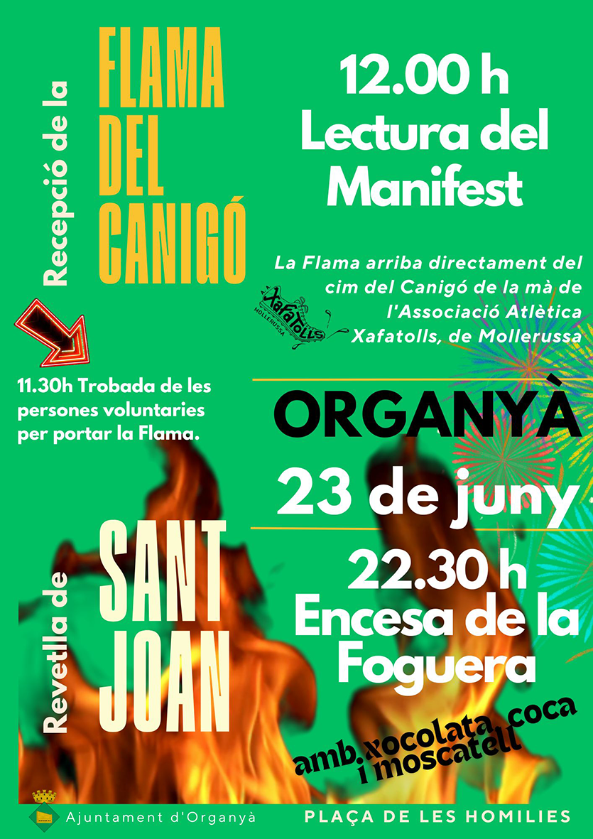 Revetlla de Sant Joan a Organyà