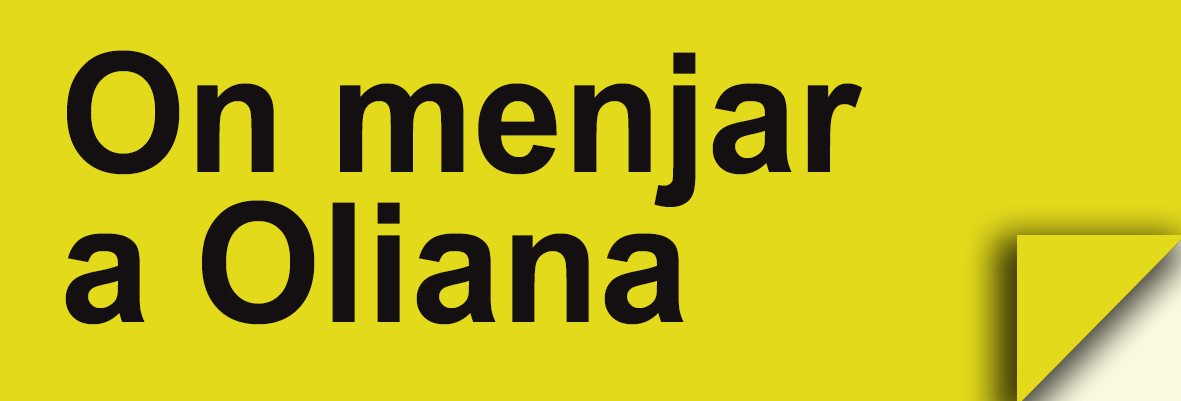 On Menjar  a Oliana