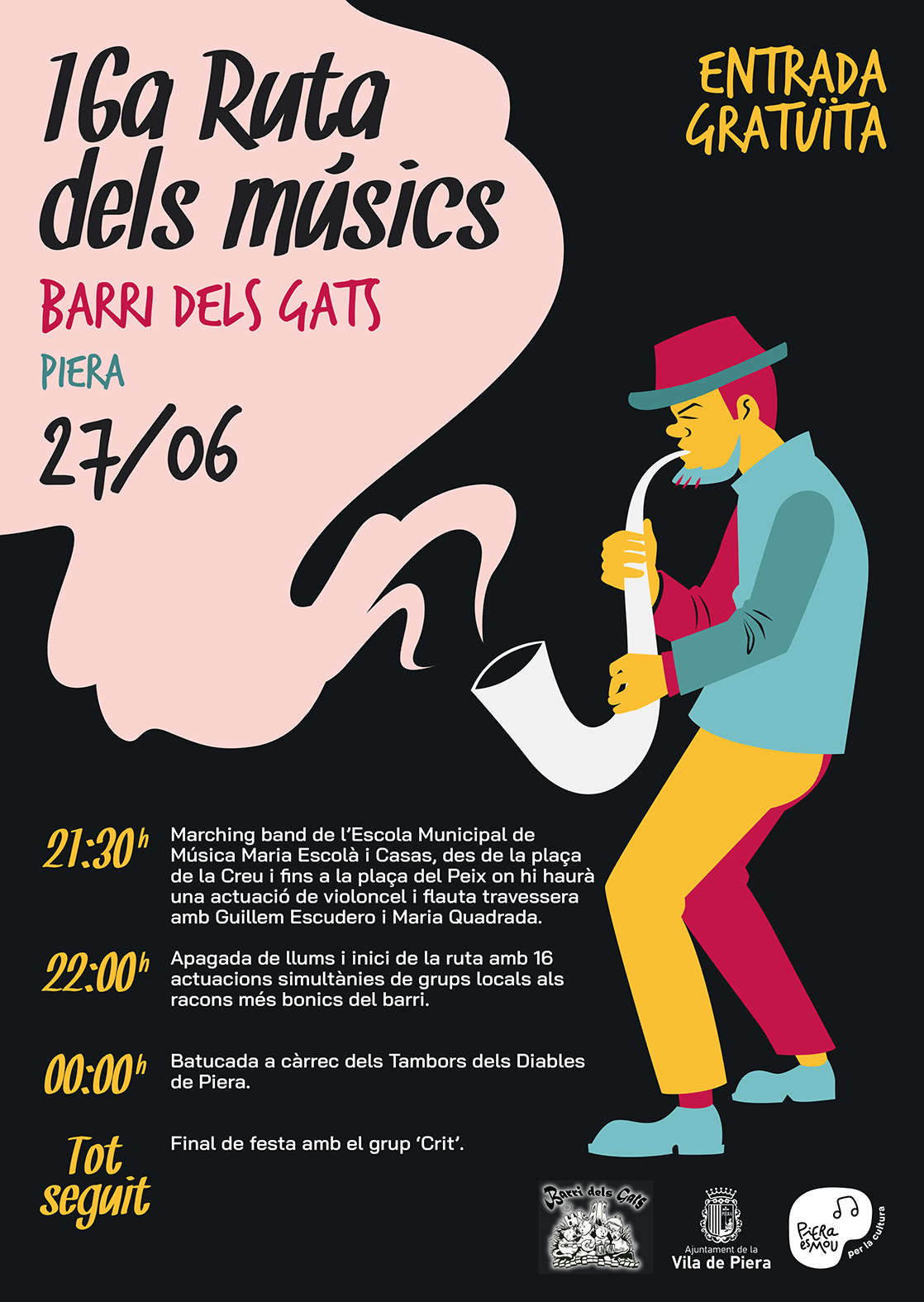 Ruta dels Músics a Piera