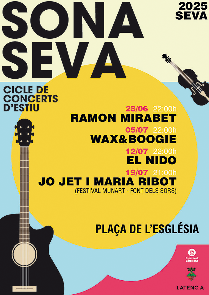 Sona Seva, Cicle de Concerts d'Estiu a Seva