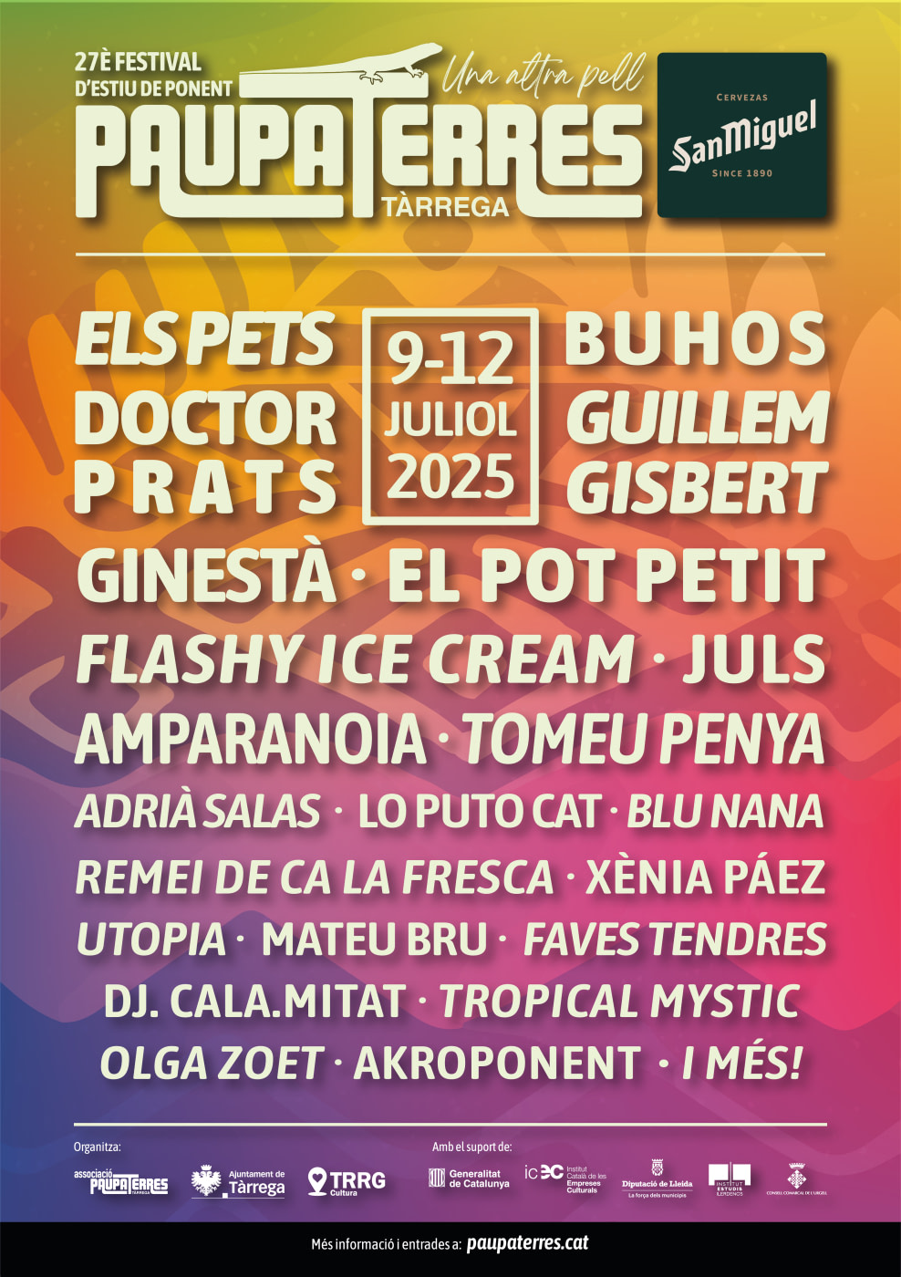 Paupaterres, Festival d'Estiu de Tàrrega