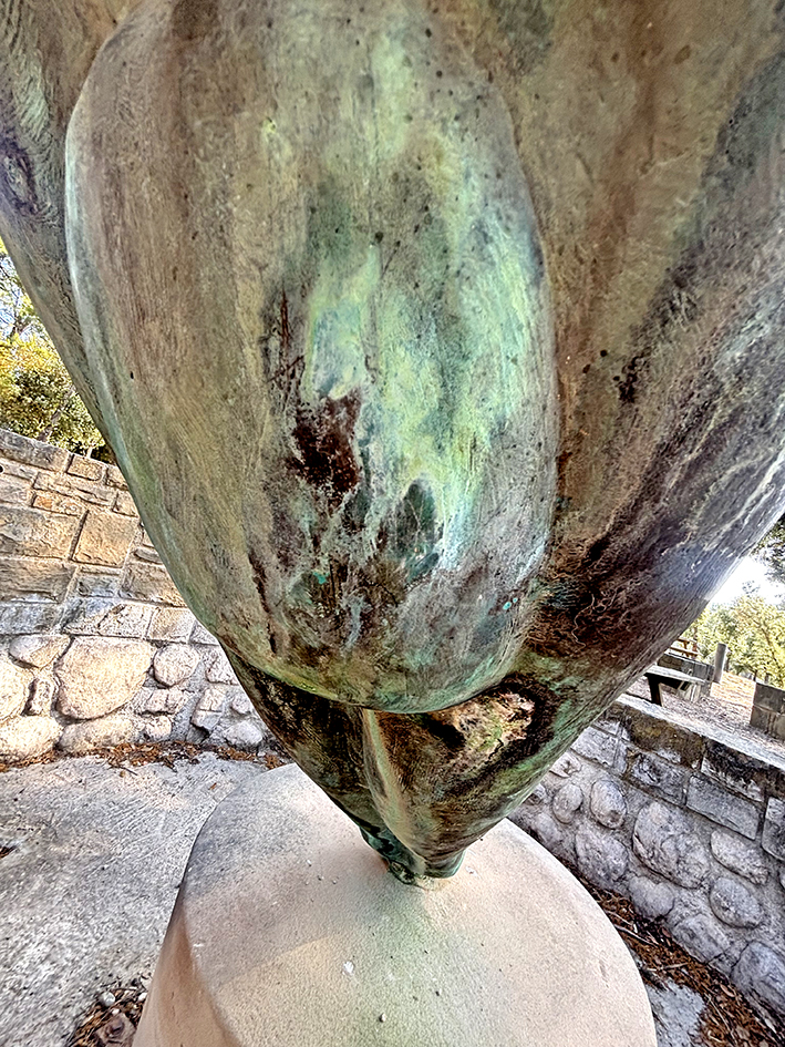Escultura La Venus del mar de Josep Canals Gual a Monistrol de Calders