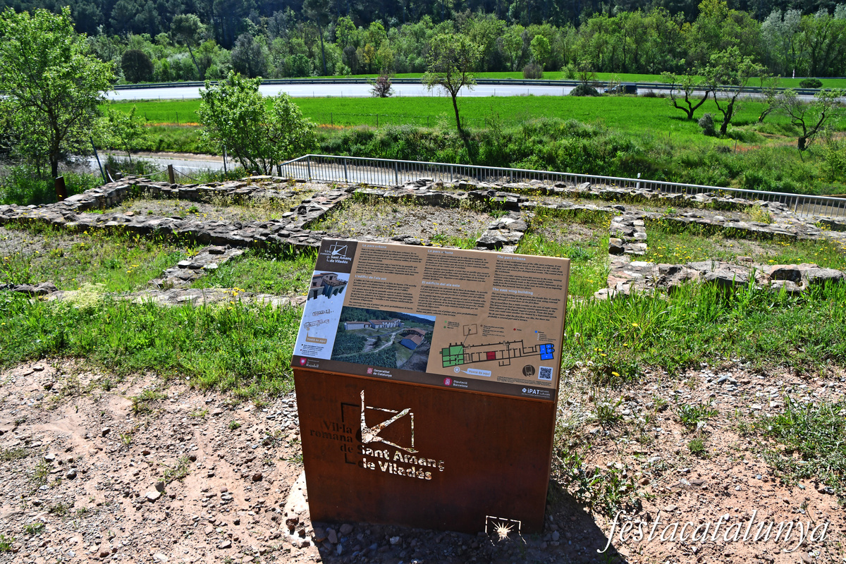 Rajadell - Vil·la romana de Sant Amanç de Viladés 