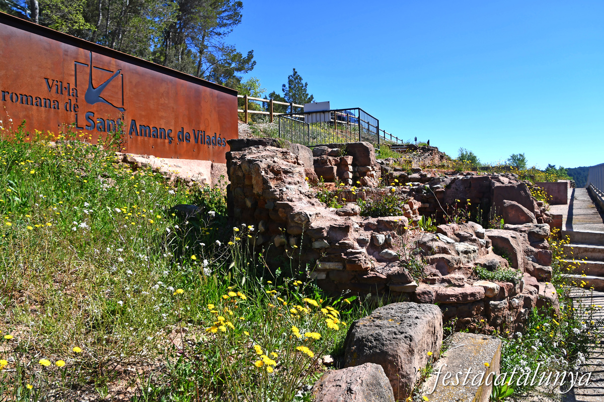 Rajadell - Vil·la romana de Sant Amanç de Viladés 