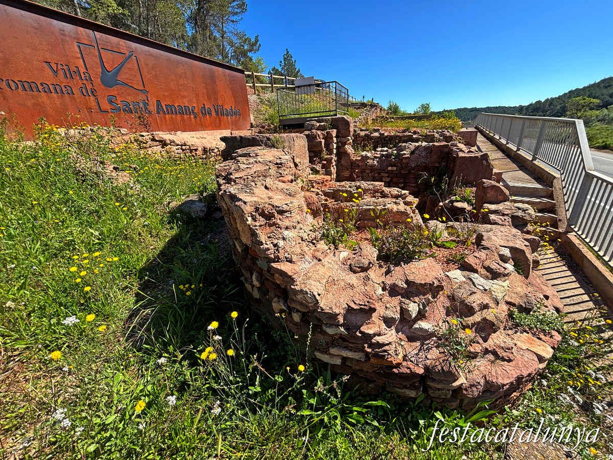 Rajadell - Vil·la romana de Sant Amanç de Viladés 