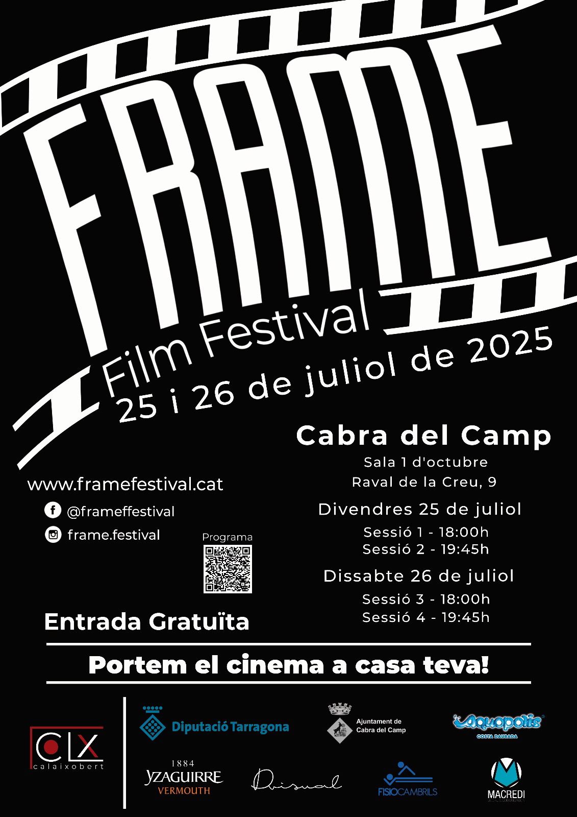 Frame Film Festival a Cabra del Camp