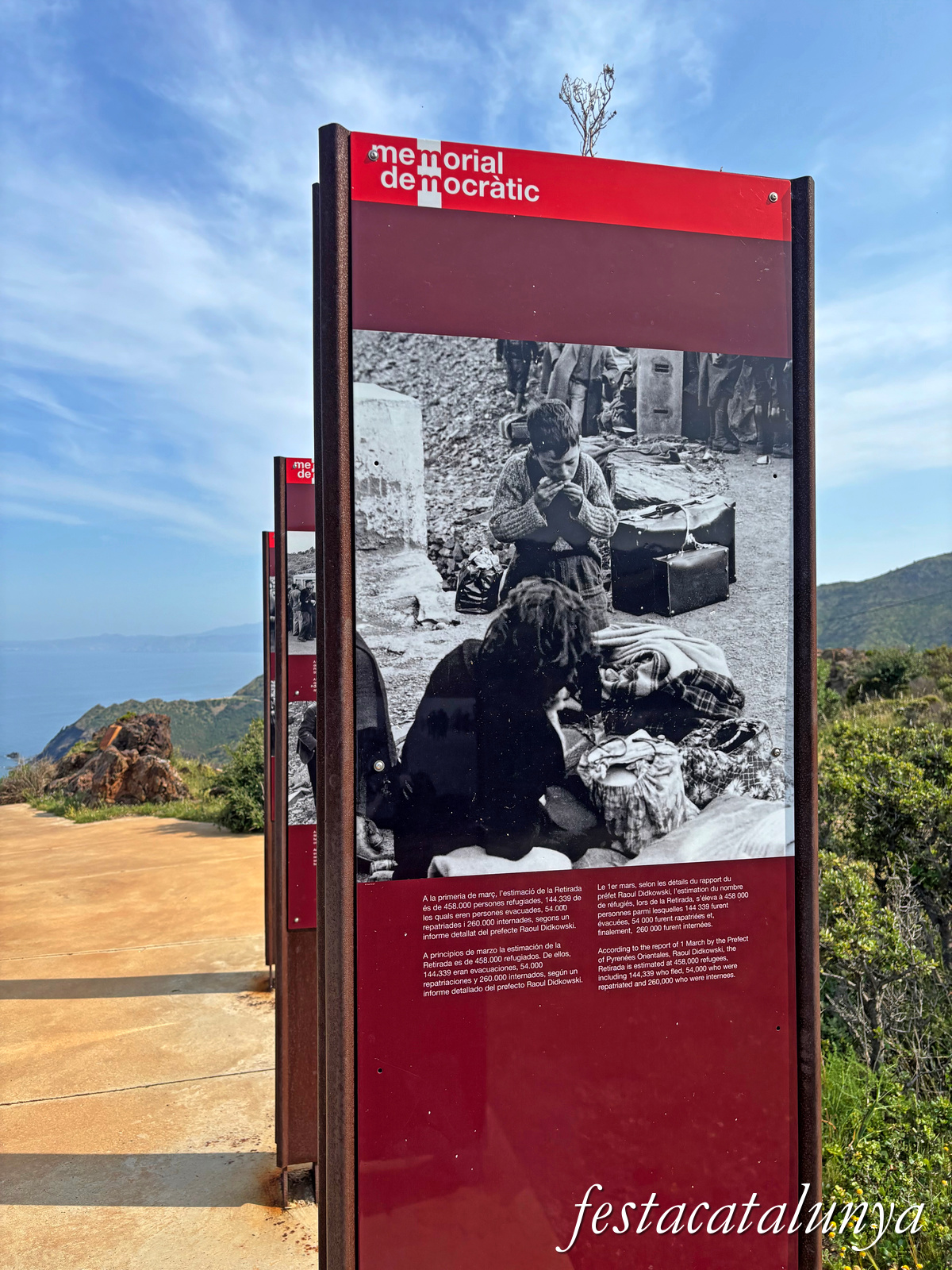 Portbou - Memorial de l'Exili republicà al coll dels Belitres