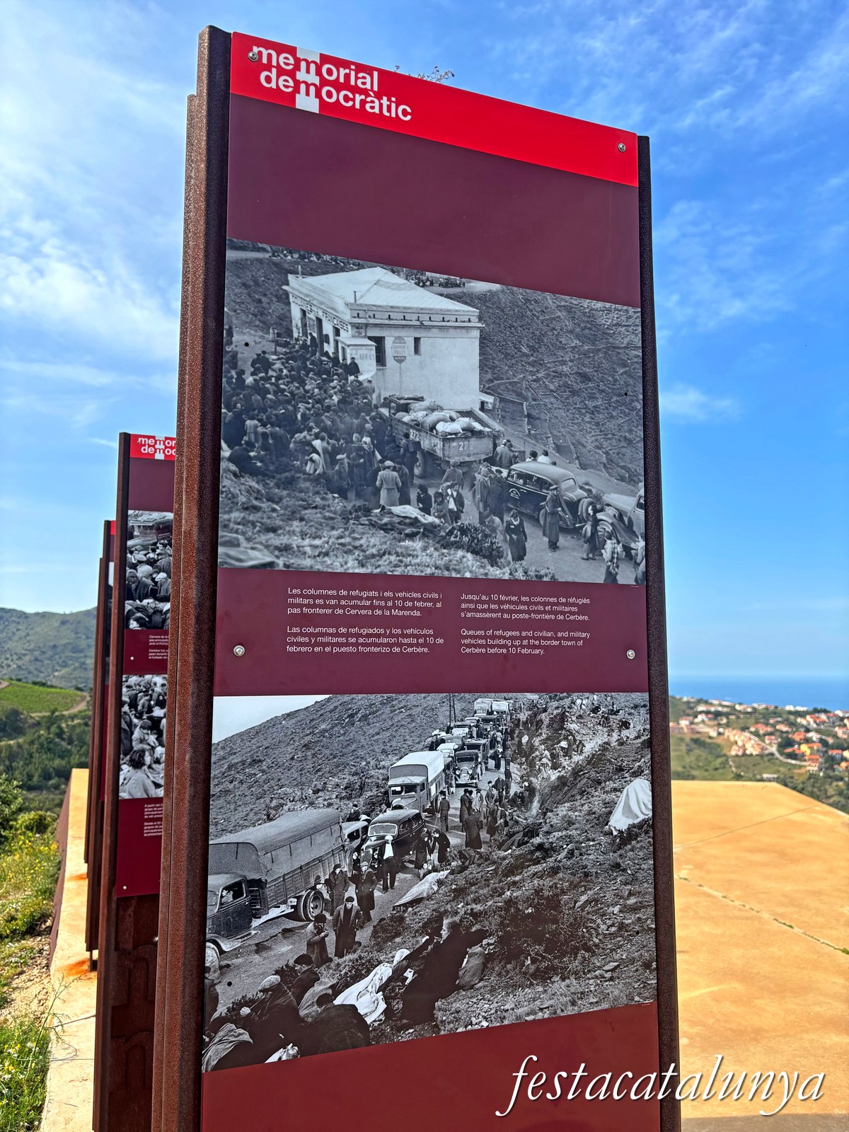 Portbou - Memorial de l'Exili republicà al coll dels Belitres