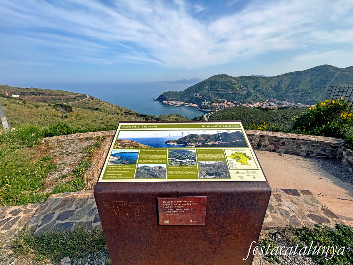 Portbou - Mirador del coll dels Belitres 