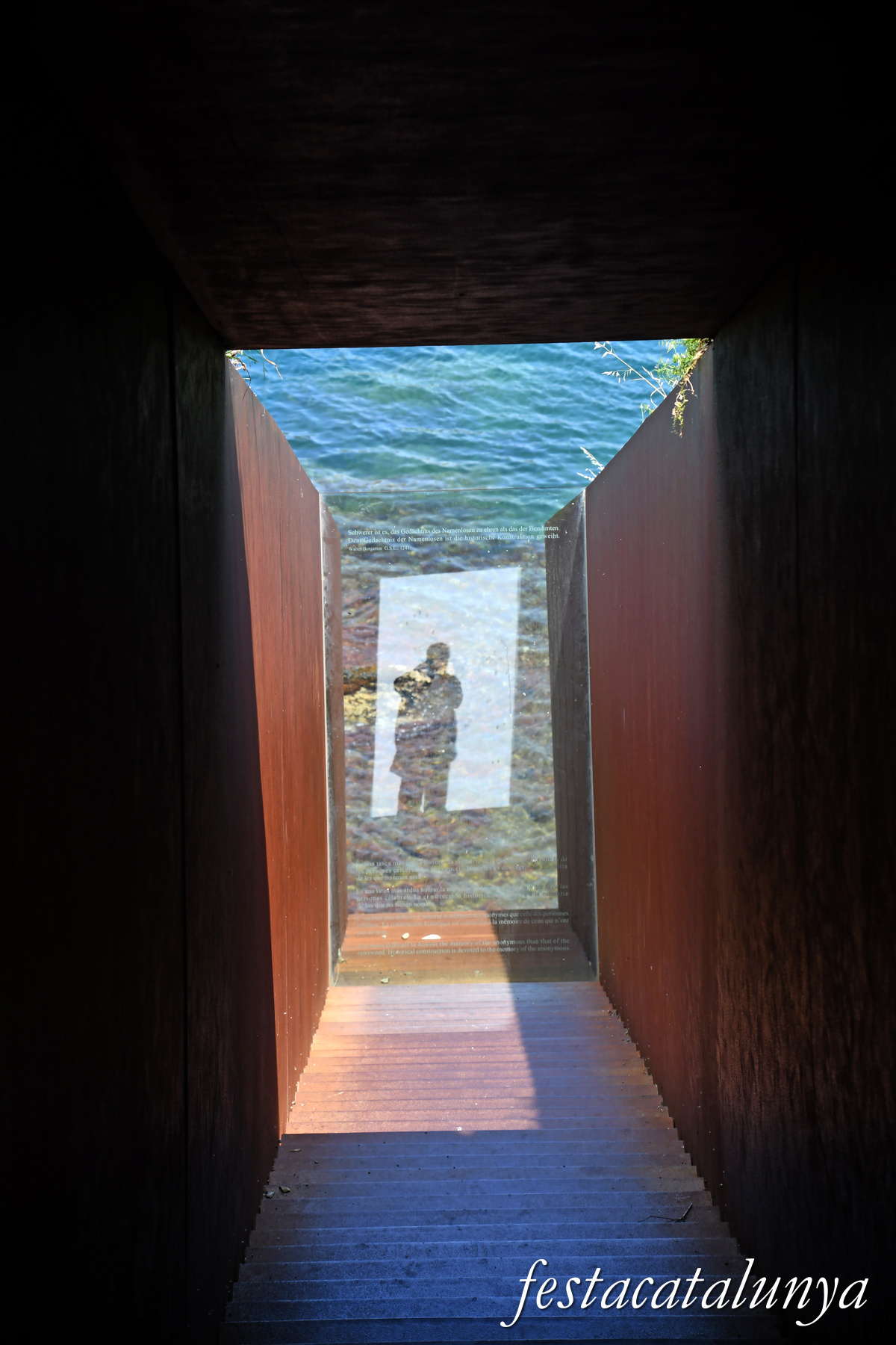 Portbou - Memorial Passatges a Walter Benjamin 