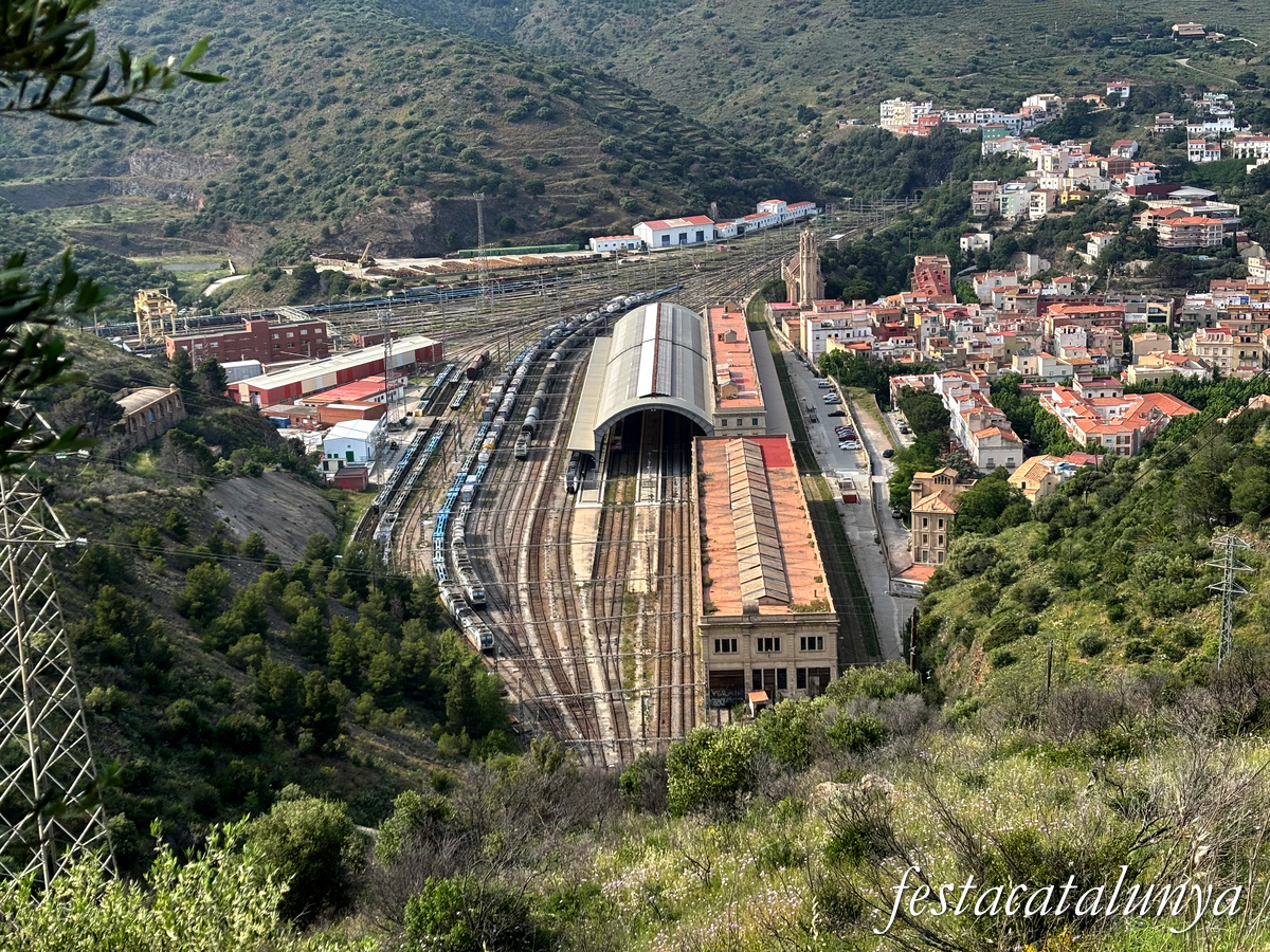 Portbou - Mirador des de l'antiga N-260 