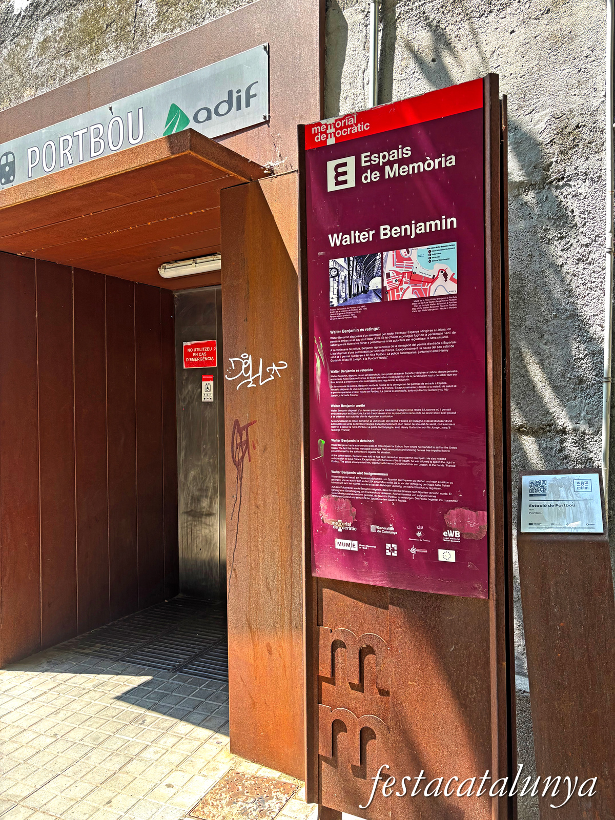 Ruta Walter Benjamin a Portbou ***