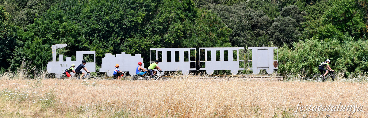 Llambilles - Estació del Carrilet a l'actual Ruta del Carrilet