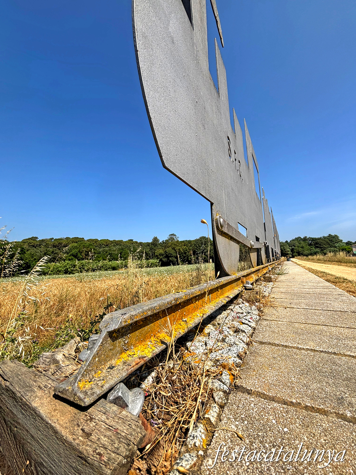 Llambilles - Estació del Carrilet a l'actual Ruta del Carrilet 