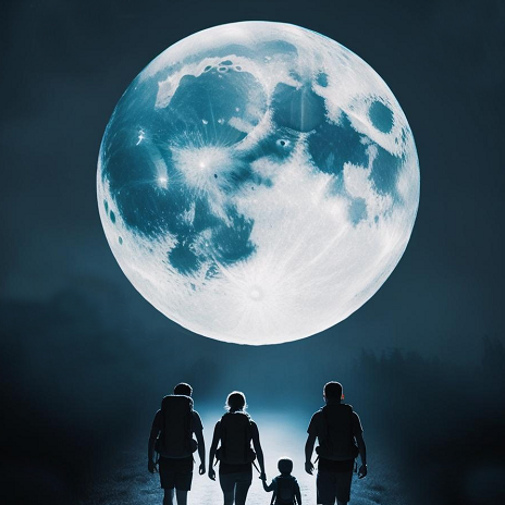 Caminades sota la llum de la lluna plena a Canyelles