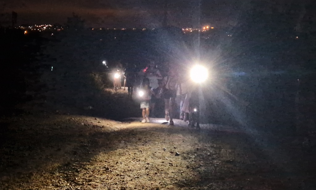 Caminada nocturna als Hostalets de Pierola