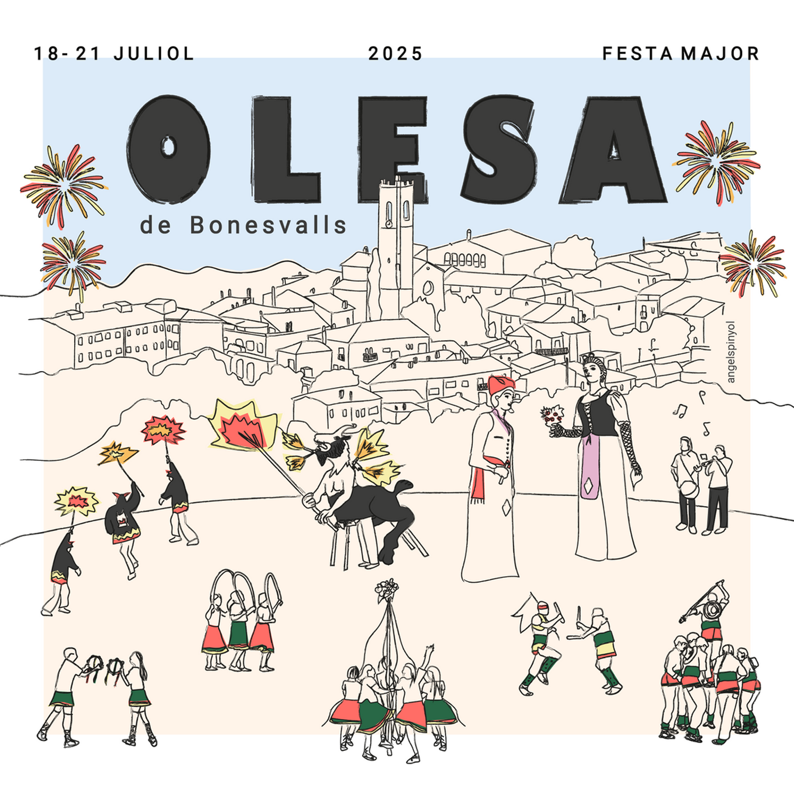 Festa Major a Olesa de Bonesvalls