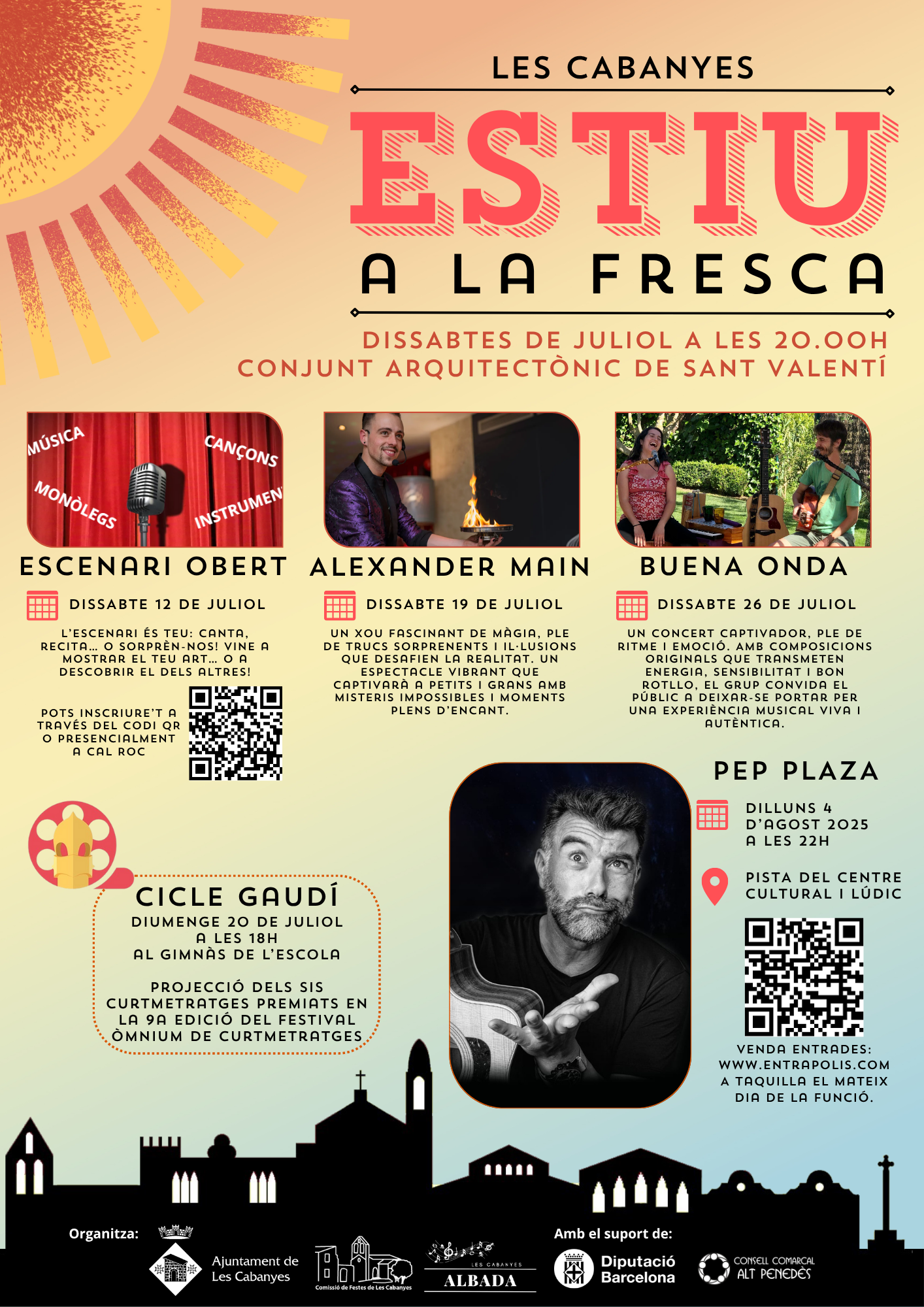 L’estiu es viu a la fresca a Les Cabanyes!