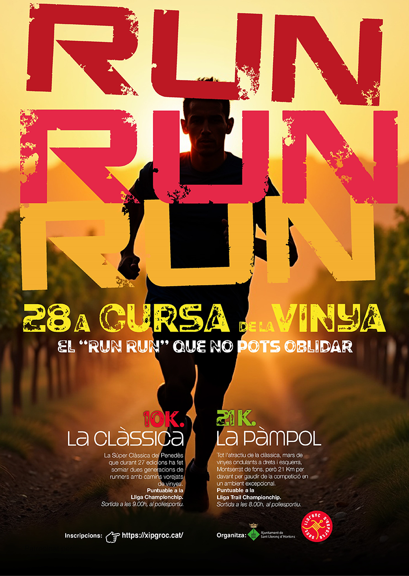 Cursa de la Vinya i Pàmpol Trail a Sant Llorenç d'Hortons