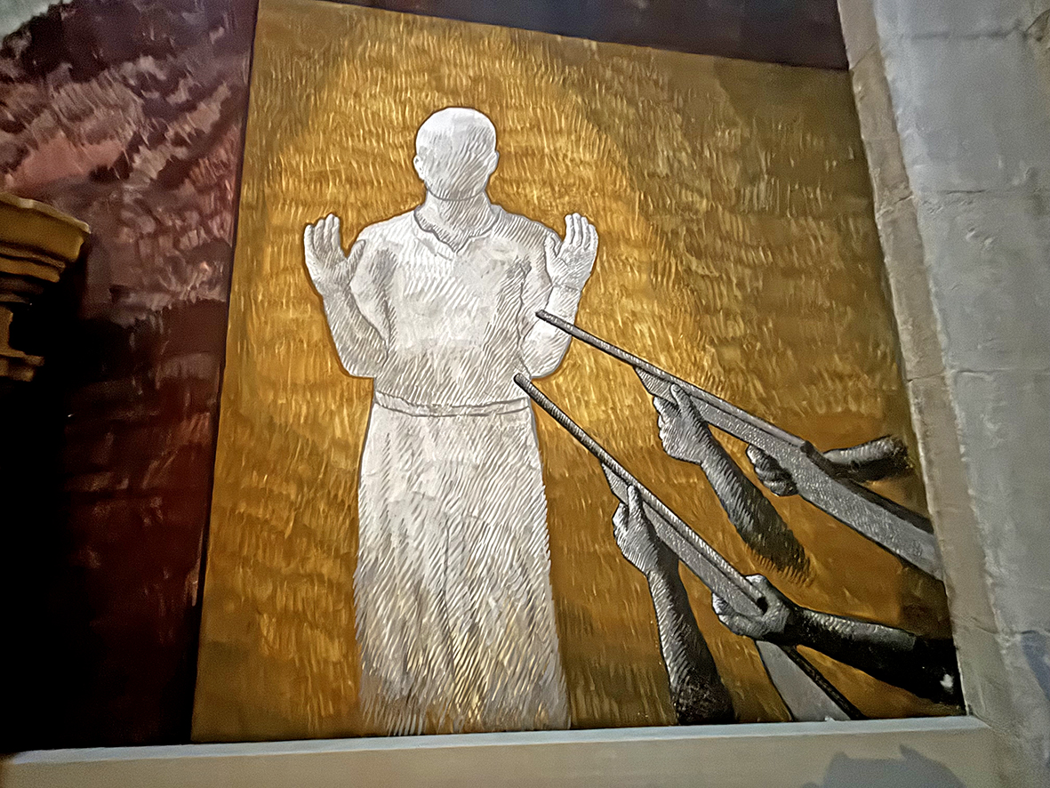 Capella del beat Ferran Saperas