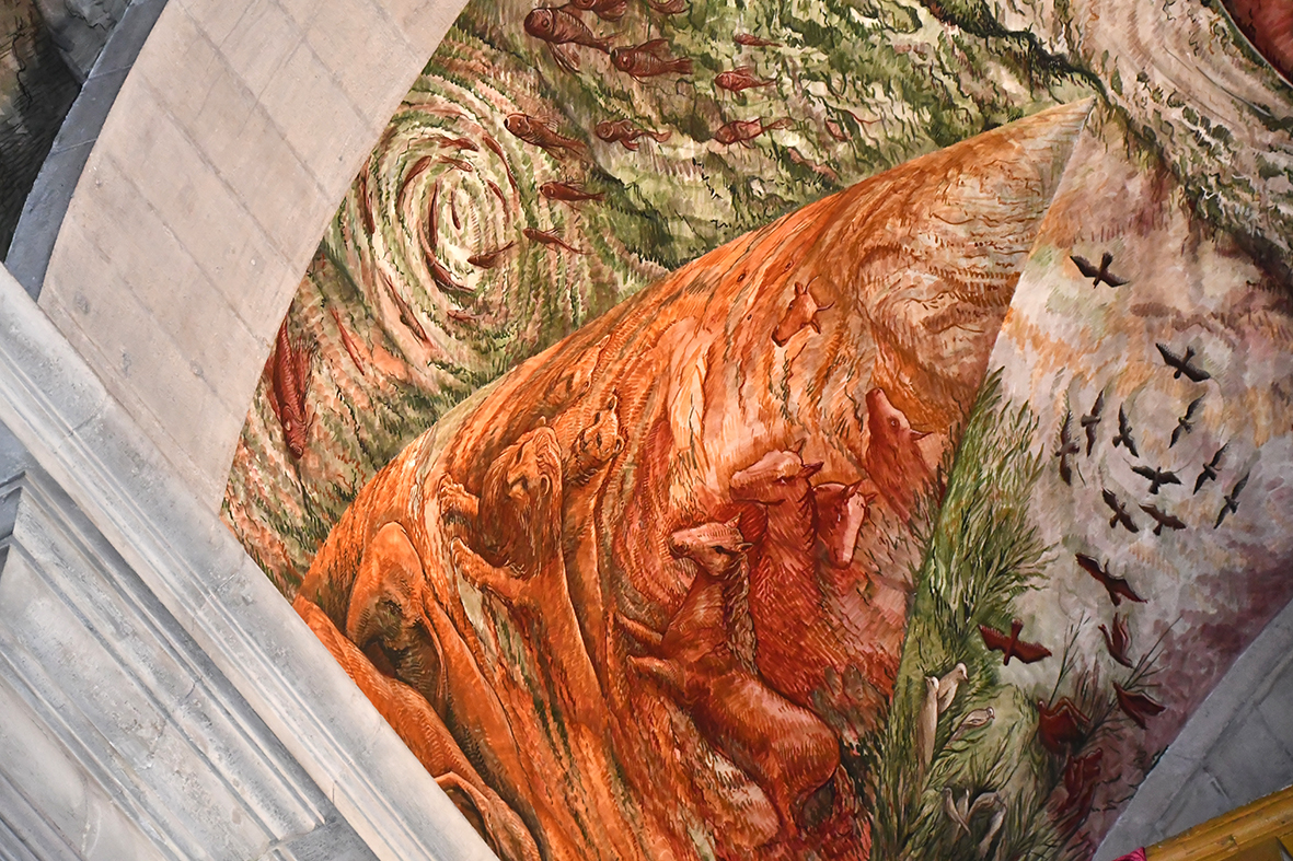 Pintures de la nau central i del presbiteri ***