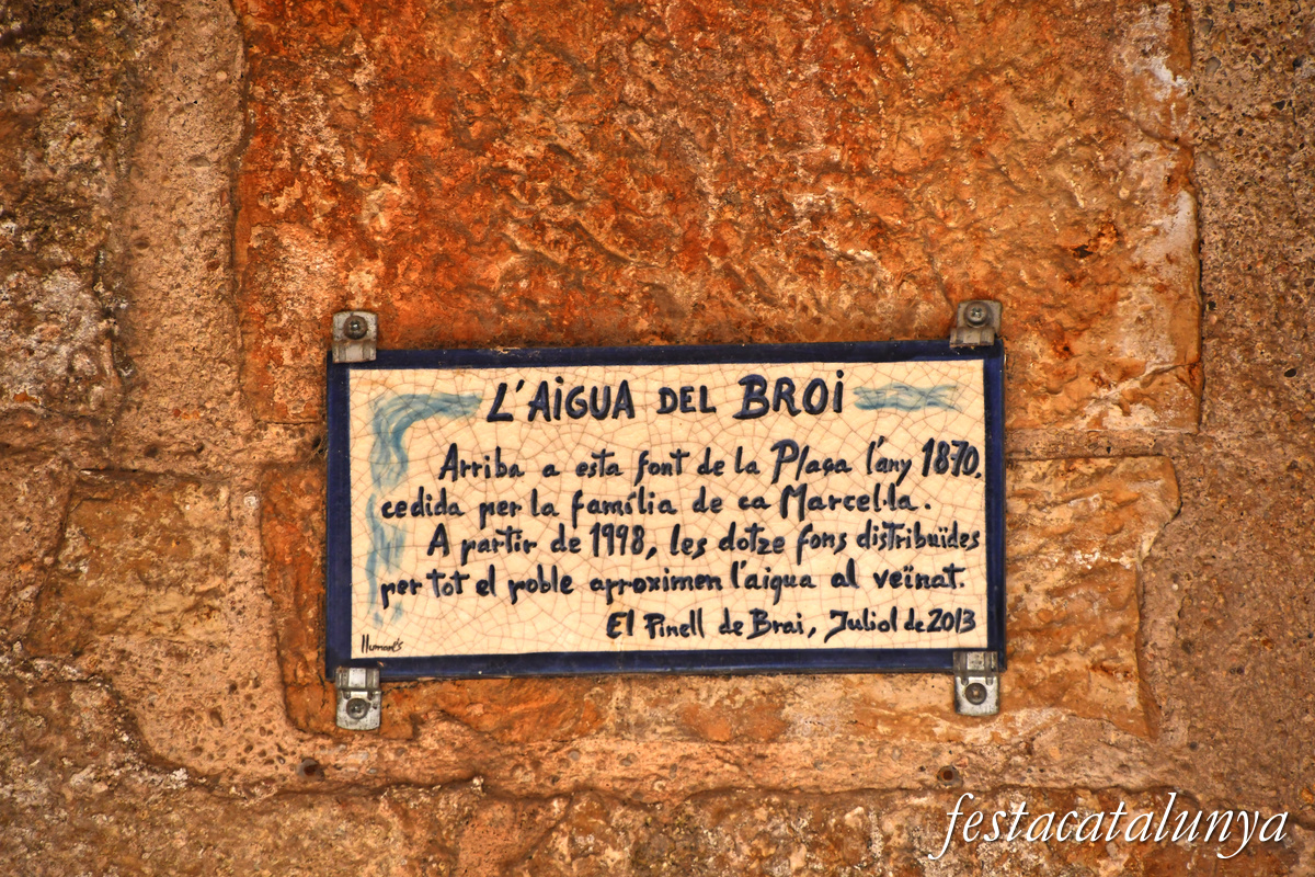 Pinell de Brai - Font de Dalt 