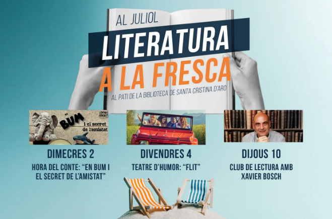 Literatura a la fresca a Santa Cristina d'Aro